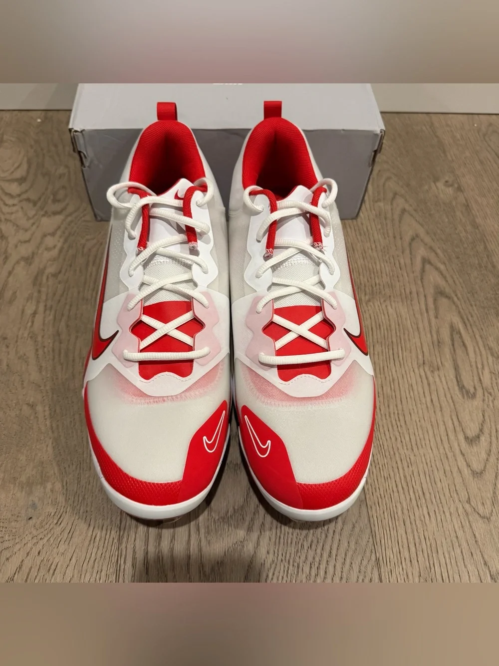 Nike Force Zoom Trout 9 Pro University Red White